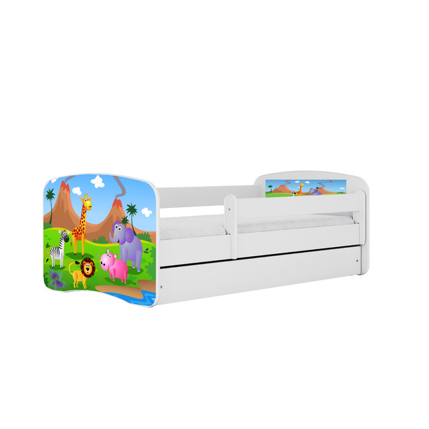 Voodi Babydreams, valge, 160x80, sahtliga