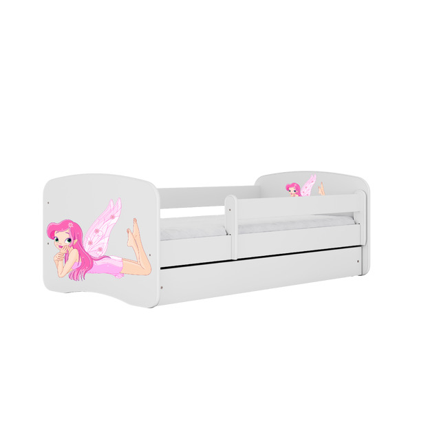 Voodi BabydreamS, valge, 140x70, sahtliga