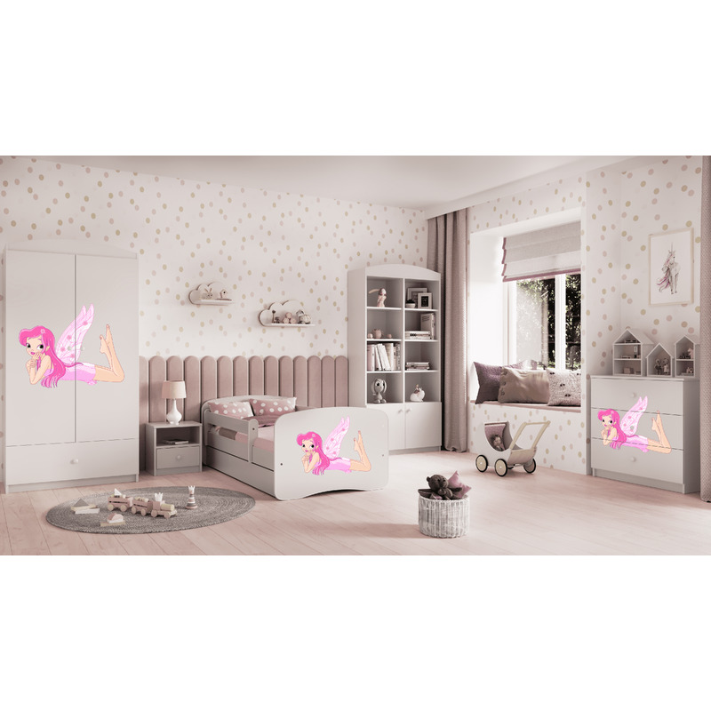 Voodi Babydreams, valge, 160x80, sahtliga