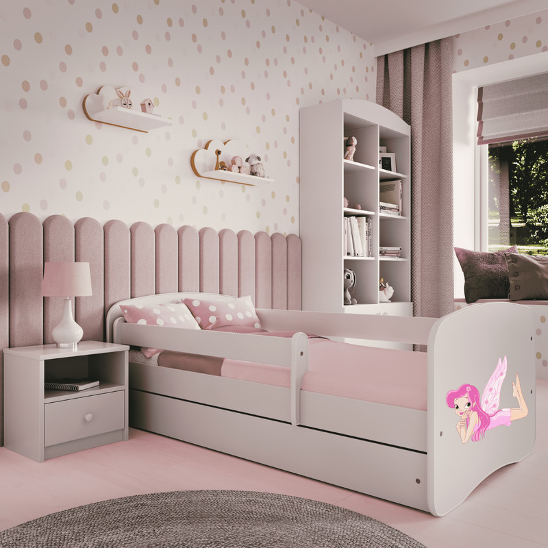 Voodi Babydreams, valge, 160x80, sahtliga