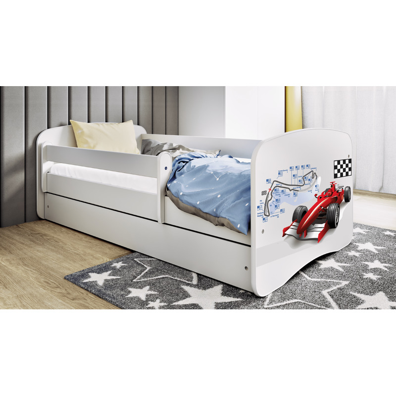 Voodi Babydreams, valge, 140x70, sahtliga