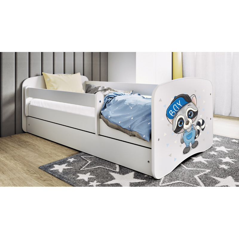 Voodi Babydreams, valge, 140x70, sahtliga