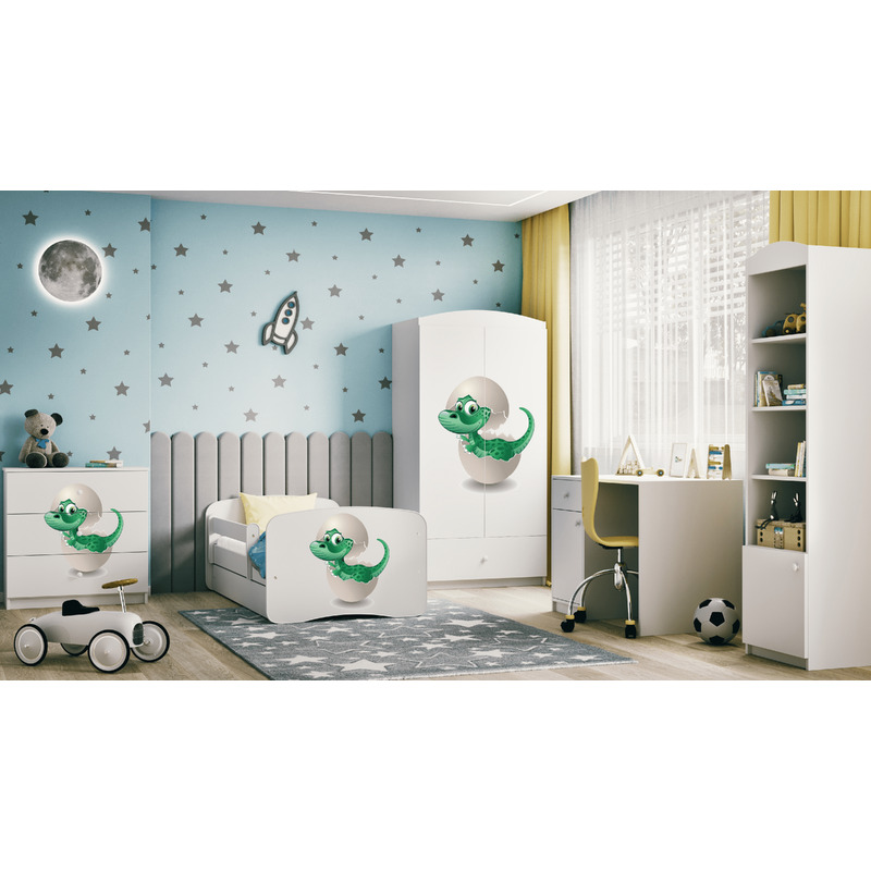 Voodi Babydreams, valge, 140x70, sahtliga