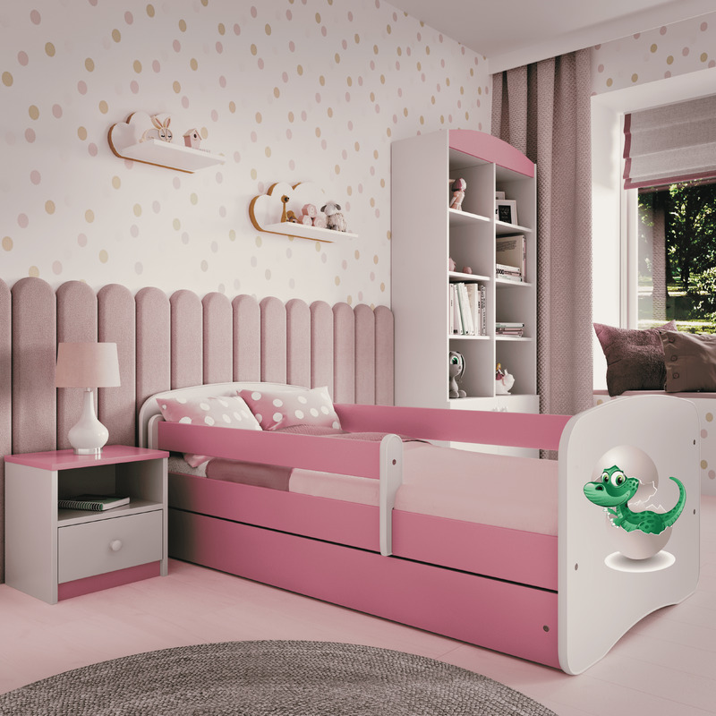 Voodi Babydreams, roosa, 160x80, sahtliga