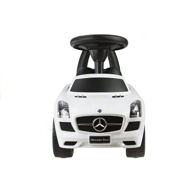 Tõukeauto Mercedes-Benz SLS AMG valge