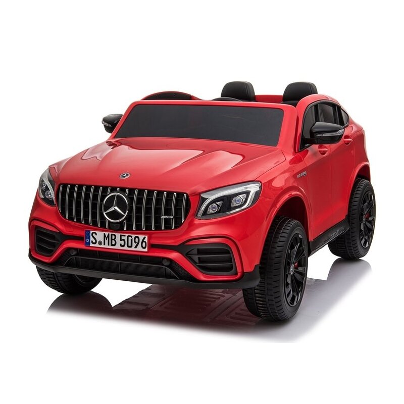 Mercedes GLC 63S elektriauto lastele, punane