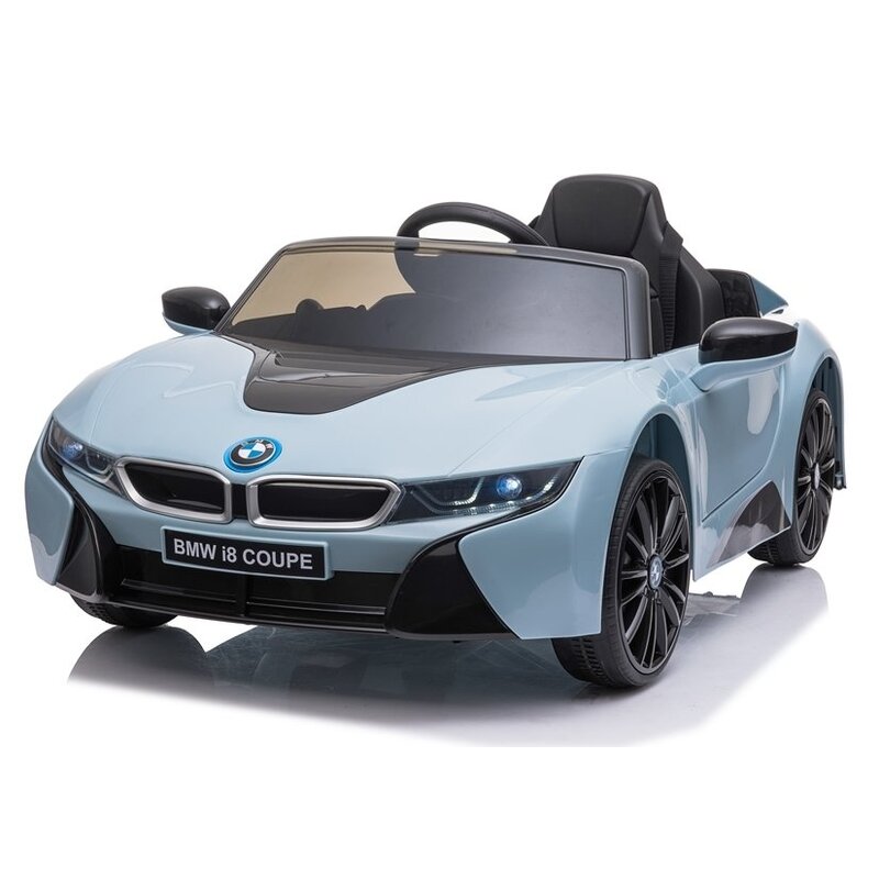 Laste ühekohaline elektriauto BMW I8 sinine