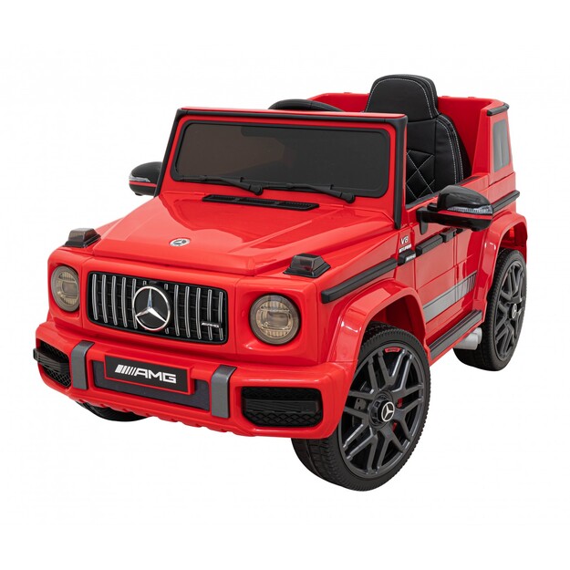 Mercedes G63 AMG ühekohaline elektriauto, punane