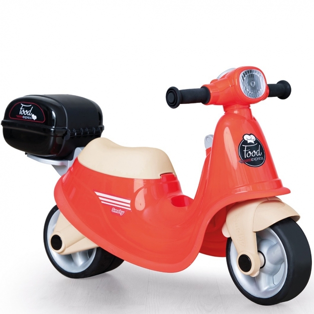 Scooter retro roller koos pagasiriiuliga, oranž