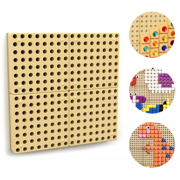 Hariduslik seinaplaat Stem Masterkidz, 40 x 40 cm