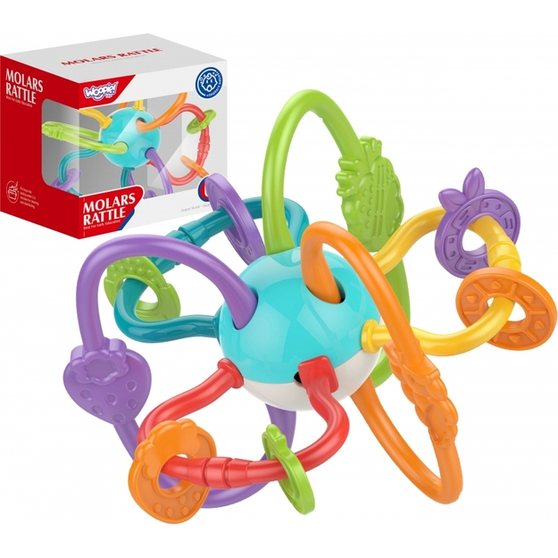 Woopie 2in1 Teether - rattarell