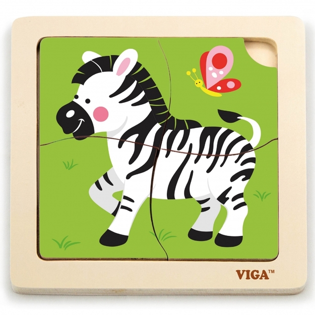 Puidust puzzle Viga, seepra