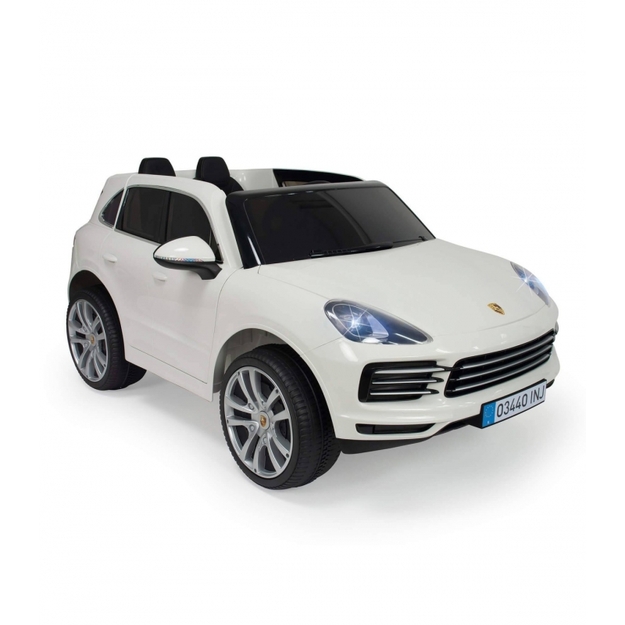 Elektriauto Porsche Cayenne S, valge