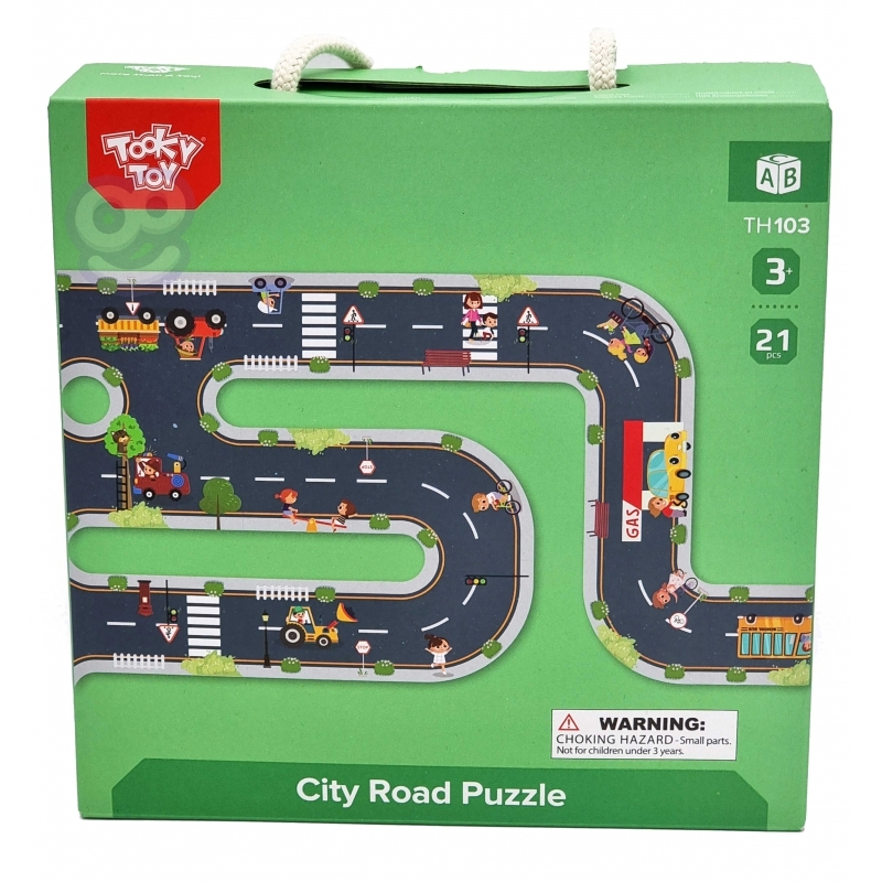 Tooky Toy Highway Puzzle,