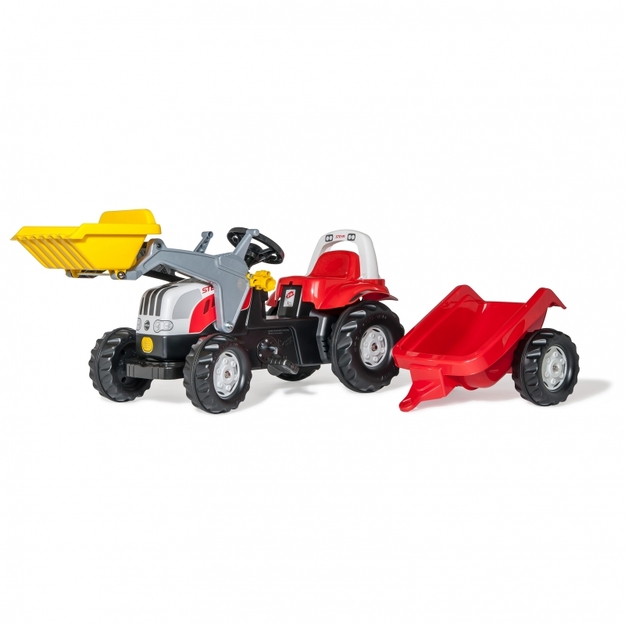 Rolly Toys traktor, punane