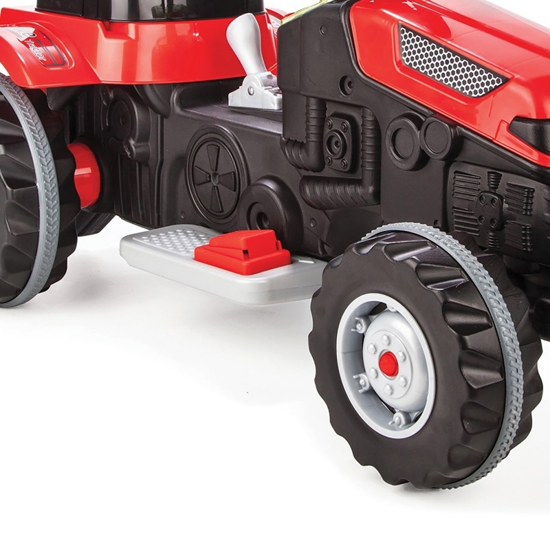 Woopie Farmer PowerTrac akutraktor, punane