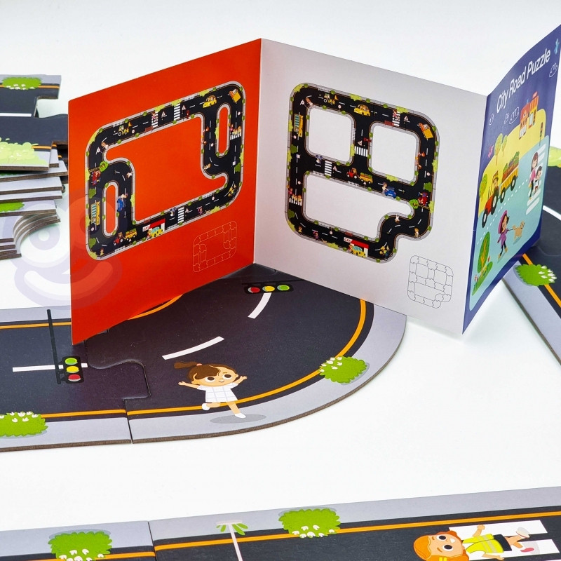 Tooky Toy Highway Puzzle,