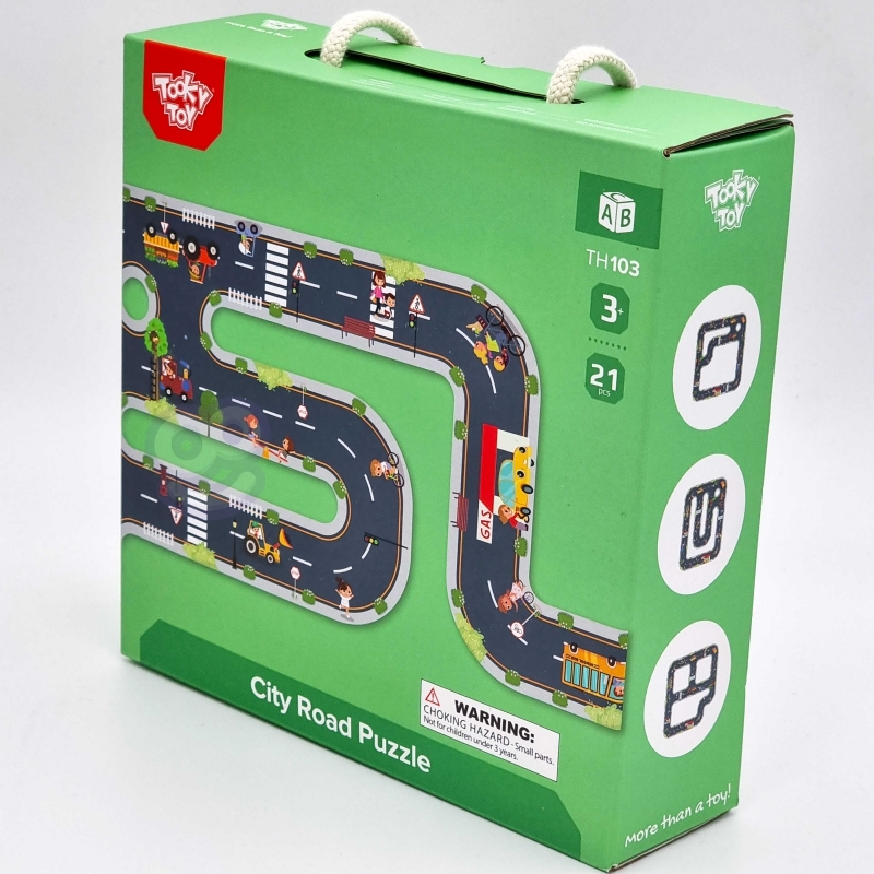 Tooky Toy Highway Puzzle,