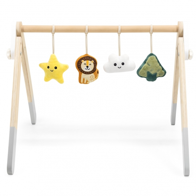 Puidust statiiv Viga PolarB Baby Play Gym