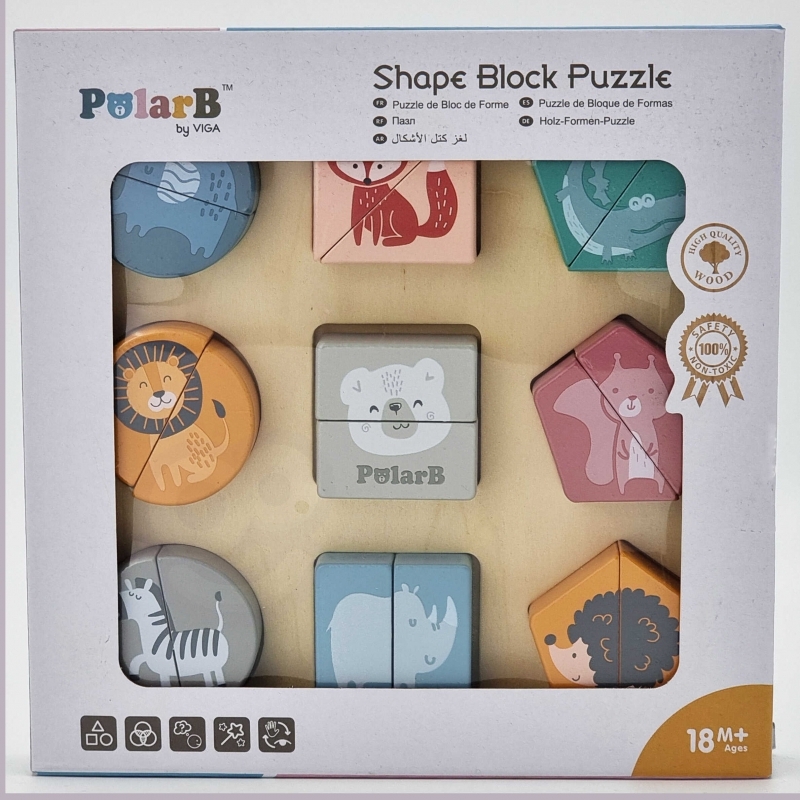 Puidust puzzle - Loomad