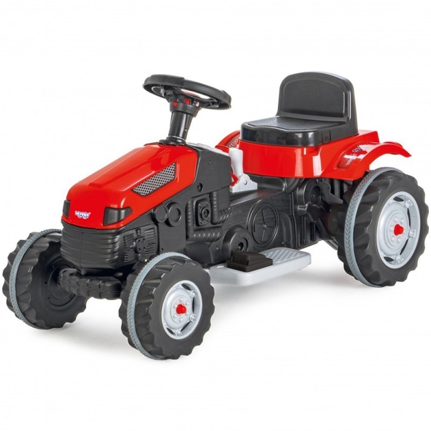 Woopie Farmer PowerTrac akutraktor, punane