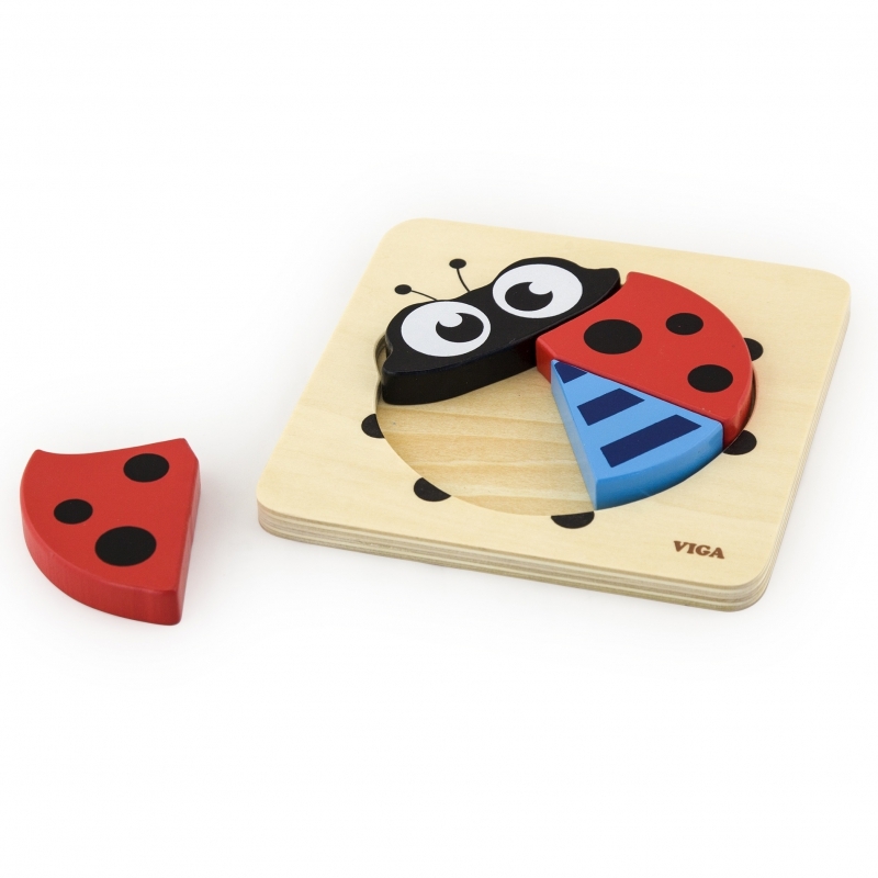 Puidust puzzle Viga, leedi