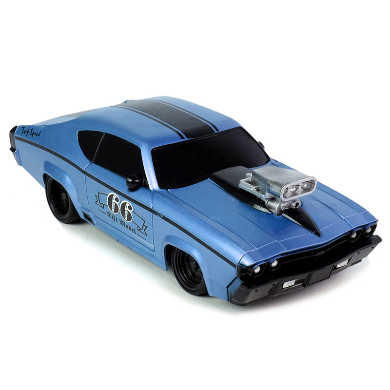 Mustang GT 66 kaugjuhitav sportauto, 1:20, sinine