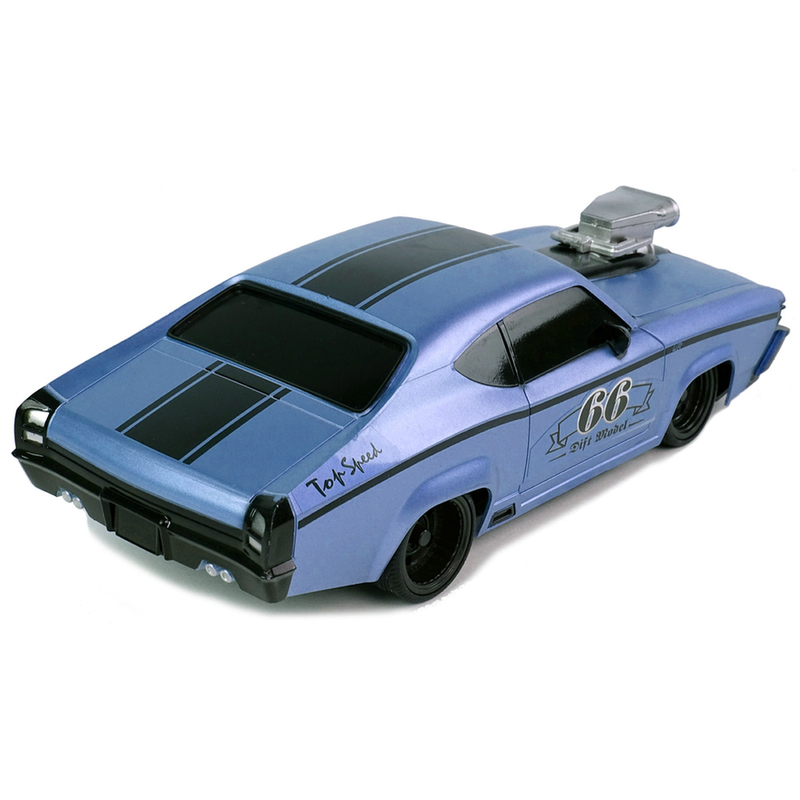 Mustang GT 66 kaugjuhitav sportauto, 1:20, sinine