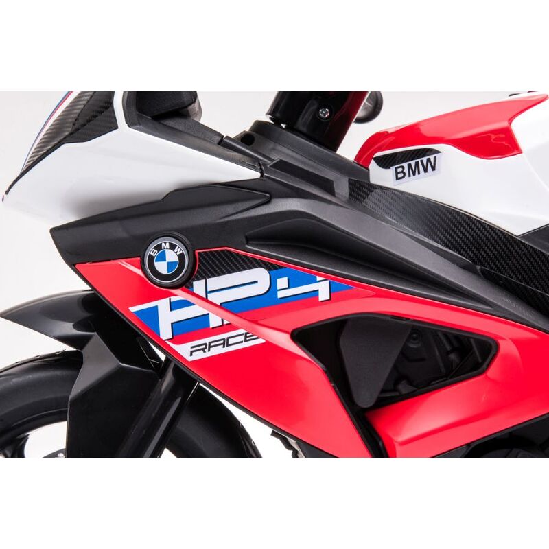 Laste elektriline mootorratas - BMW HP4, punane