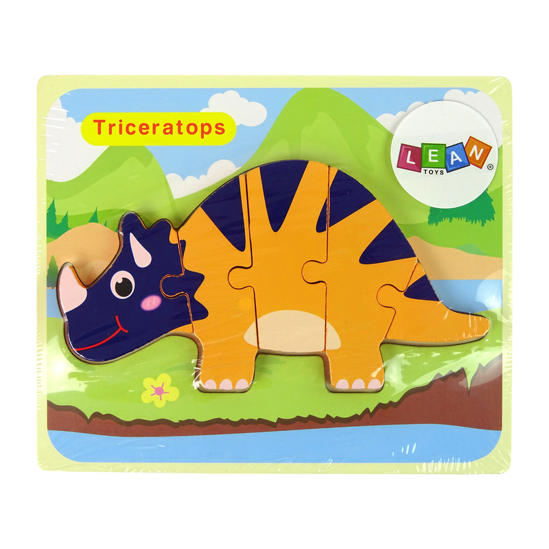 Puidust puzzle - Dinosaurus