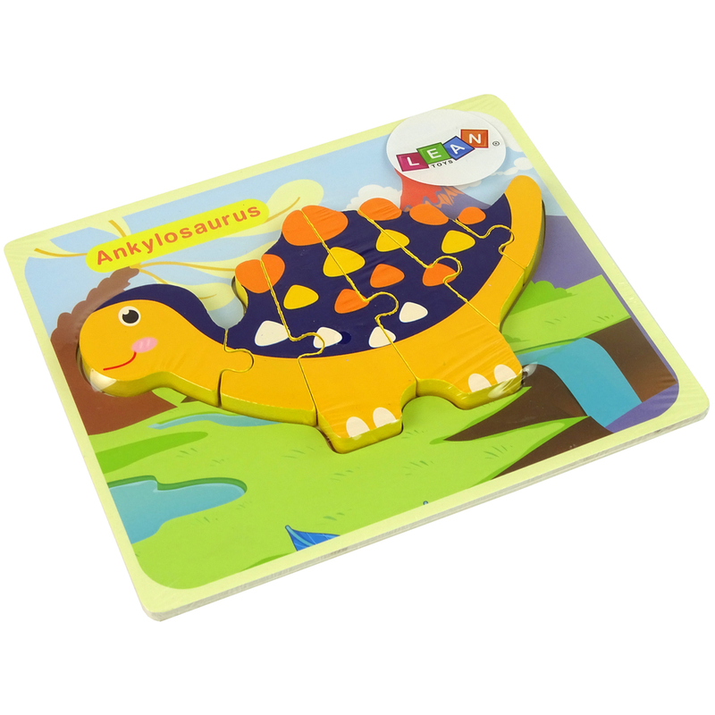 Puidust puzzle - Dinosaurus