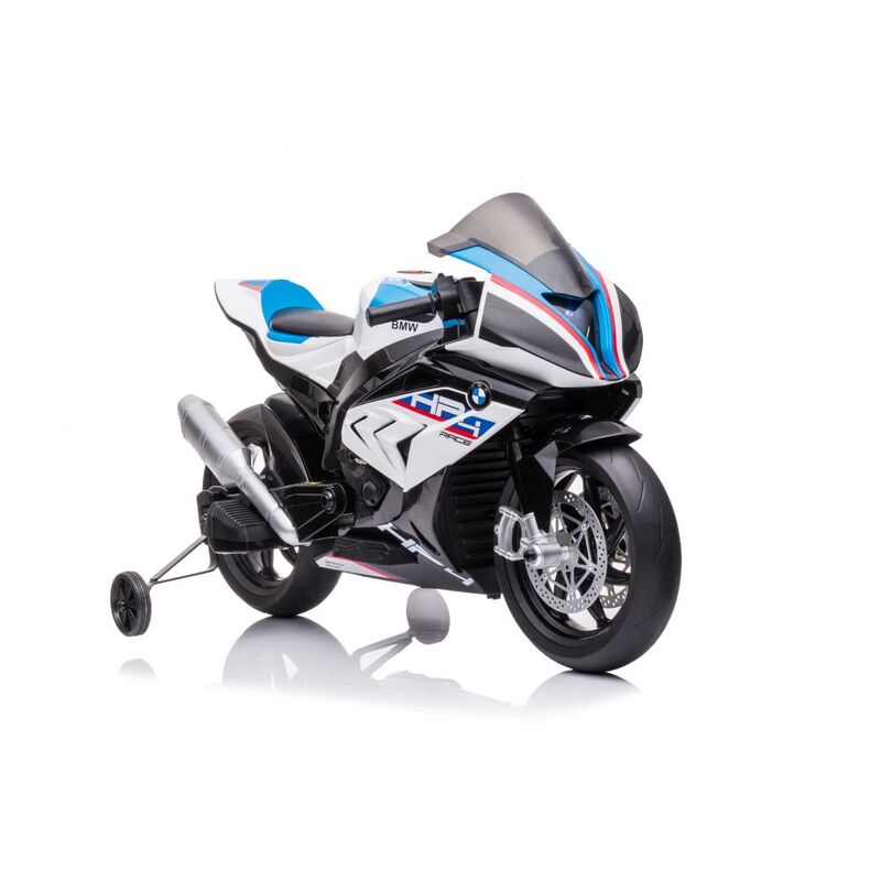 Elektrimootorratas BMW HP4, valge