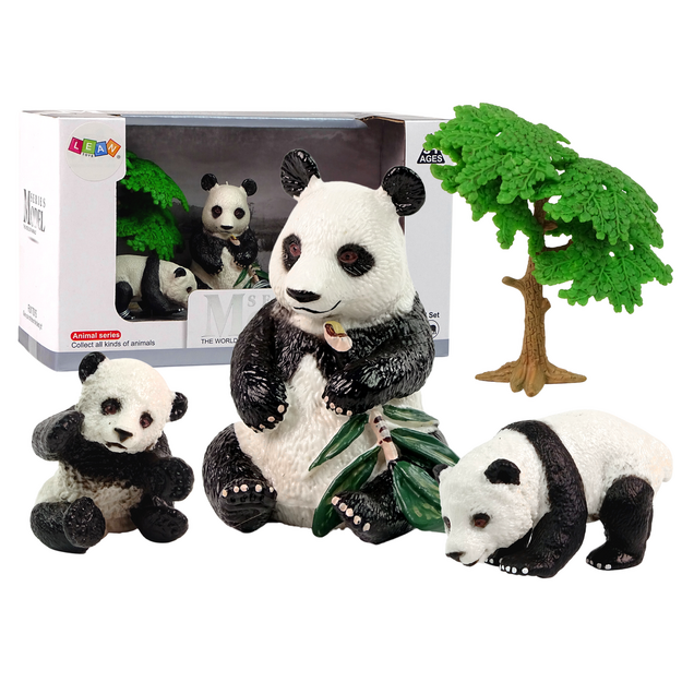 Panda söömine Panda ja poegade figuurikomplekt