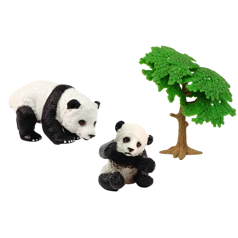 Panda söömine Panda ja poegade figuurikomplekt