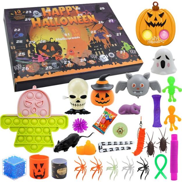 Halloweeni kalender Pop It Fidget Toys