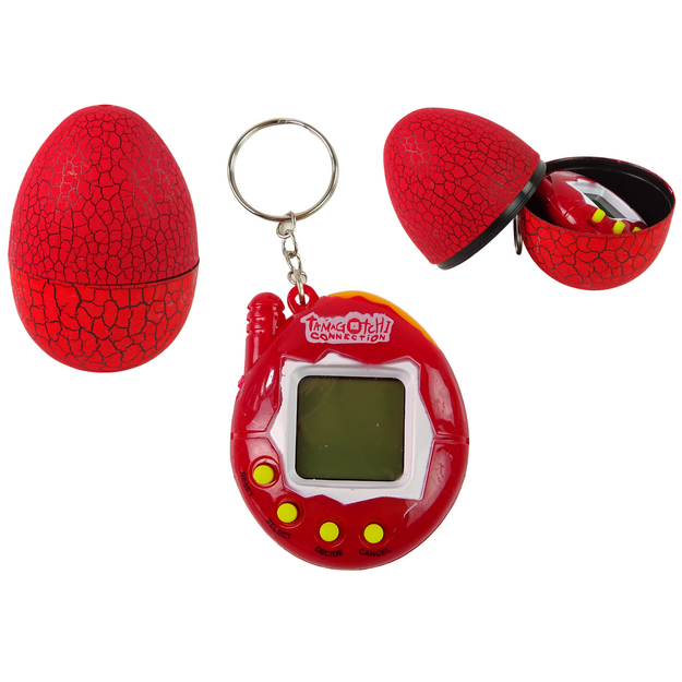 Tamagotchi - elektrooniline loom, punane