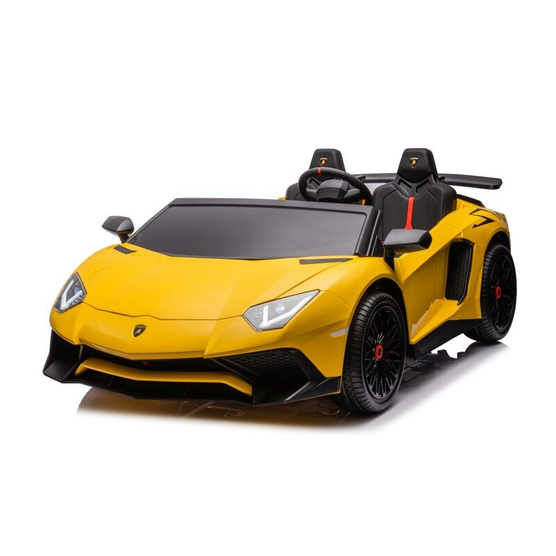 Lamborghini XXL A8803 elektriline topeltauto, kollane