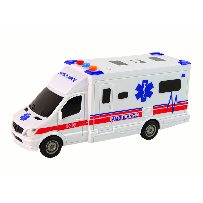 AMBULANCE automaatne kiirabi, valge