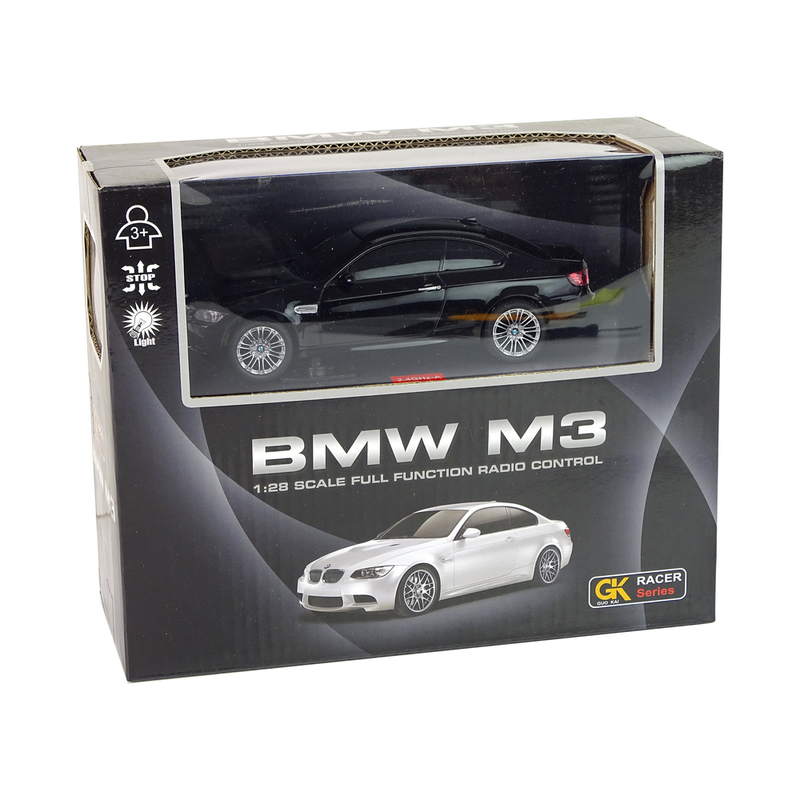 BMW M3 R/C puldiga juhitav auto, must