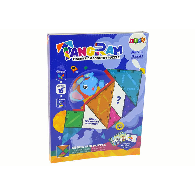 Tangramm-puzzle, 7 tk.