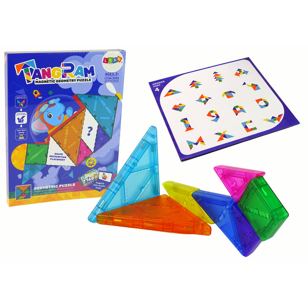 Tangramm-puzzle, 7 tk.