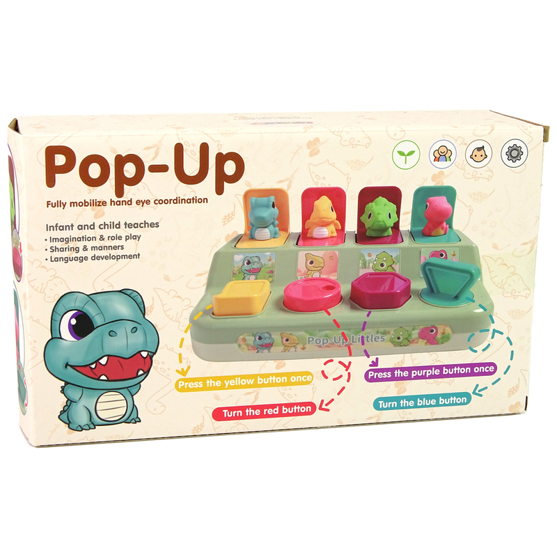 Pop-up osavusmäng, dinosaurused