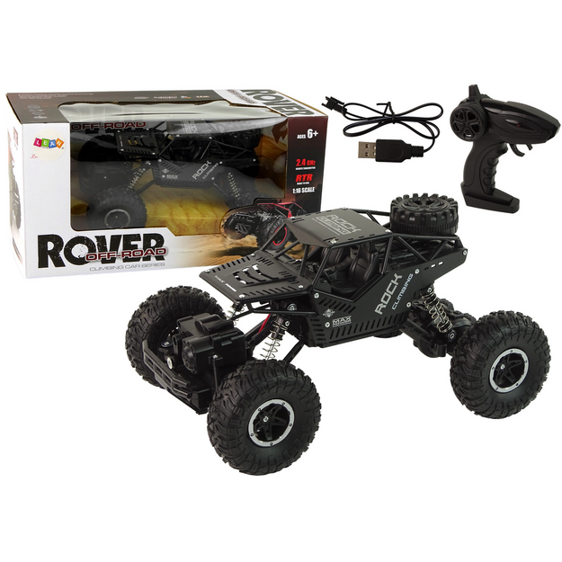 Rover puldiga auto, 1:16, must