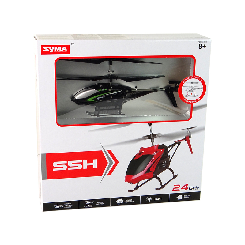 SYMA S5H kaugjuhitav helikopter, must