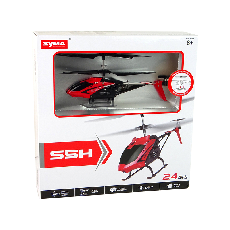 SYMA S5H kaugjuhitav helikopter, punane