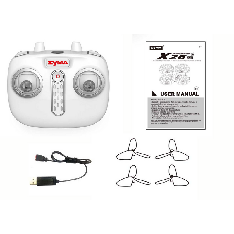 SYMA X26 kaugjuhtimisega droon, must