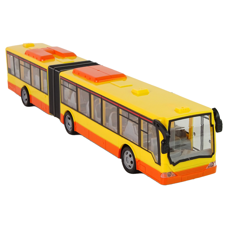 Kaugjuhitav buss, oranž