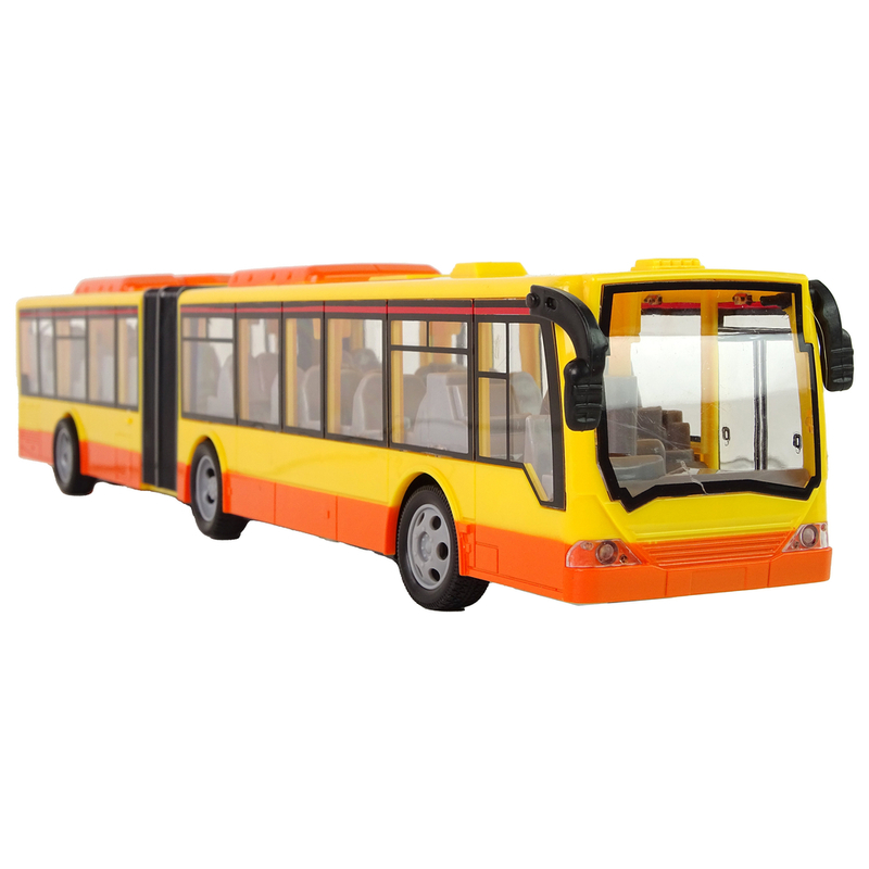 Kaugjuhitav buss, oranž