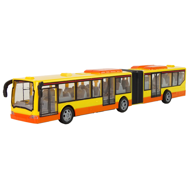 Kaugjuhitav buss, oranž