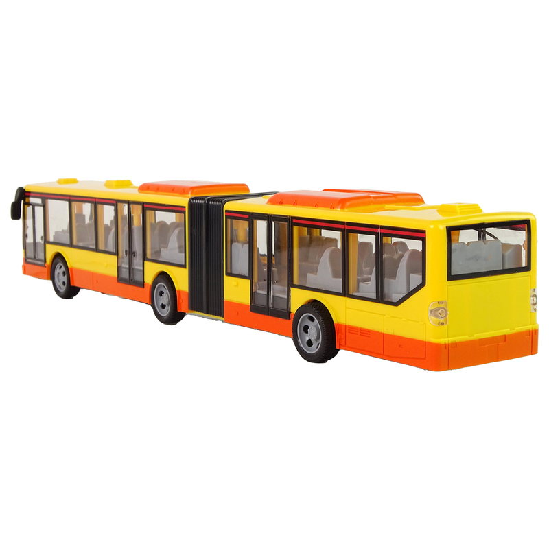 Kaugjuhitav buss, oranž